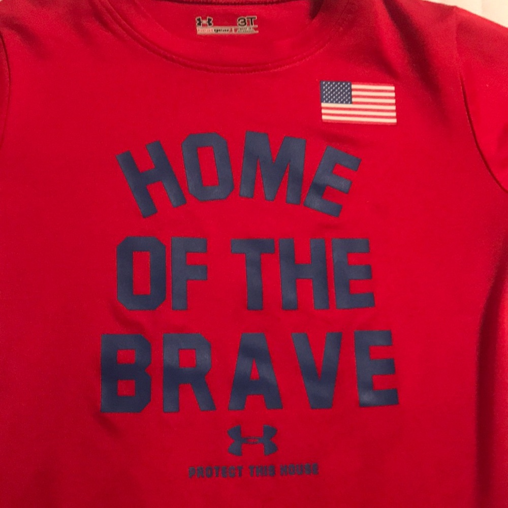 Under Armour patriotic shirt